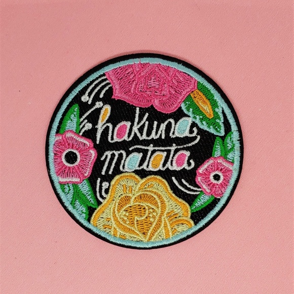 blushandbelle Accessories - 2/$8 ☆ Hakuna Matata Iron-On Patch